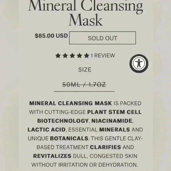 African Botanicals Purifying Cool Clay Mineral Cleansing Mask - Picture 4 of 9